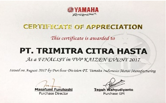 Finalist in TVP Kaizen 2017